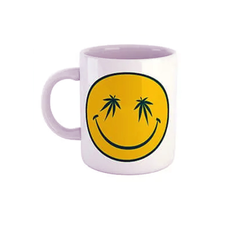 Coffee Mug - Weed Smiley