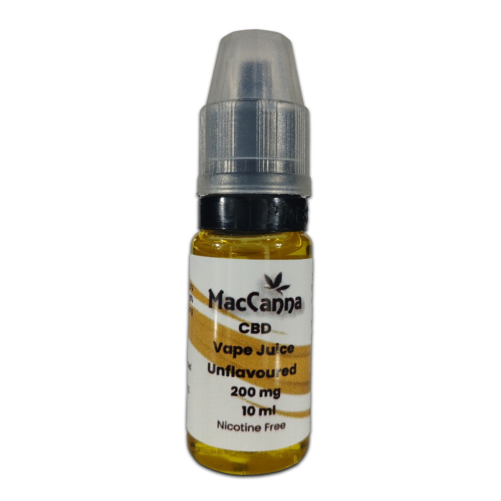 CBD Isolate Vape Juice 200mg (10ml) - Unflavoured
