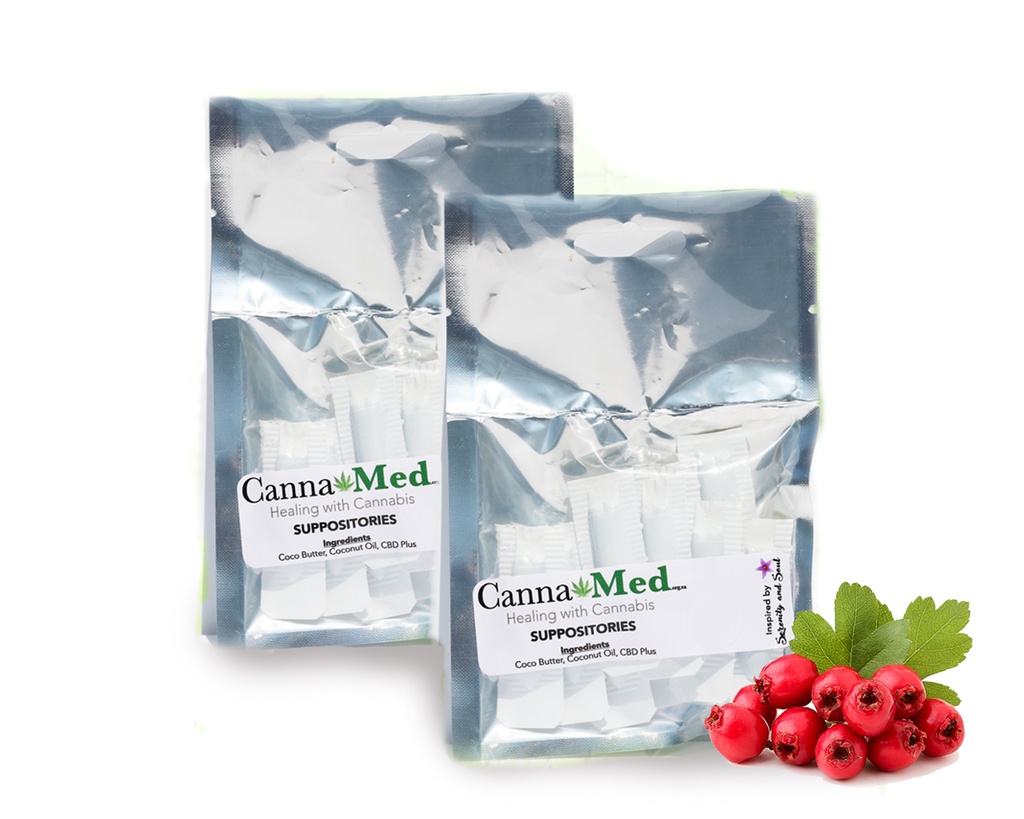 CBD Plus Suppositories - Set of 10 (100mg x 10)