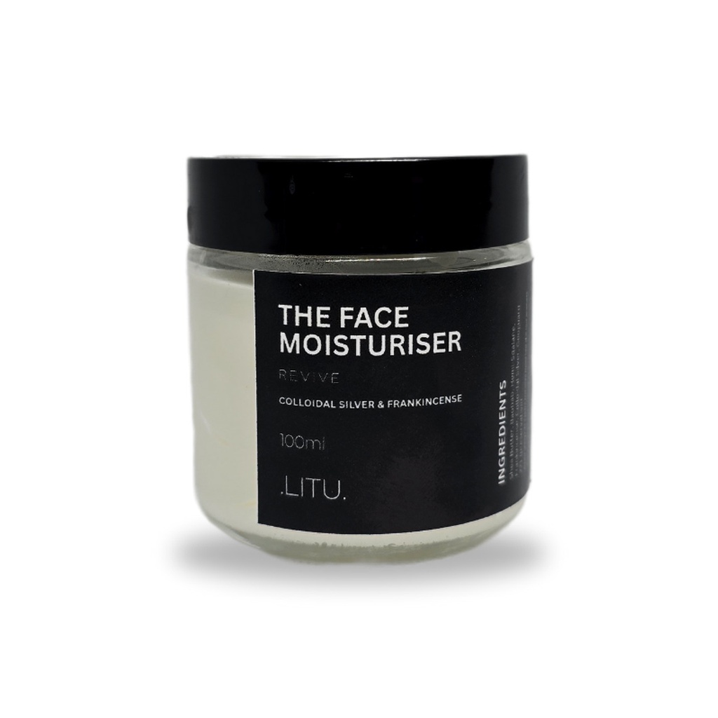 The Face Moisturiser - Revive (Colloidal Silver & Frankincense) 100ml